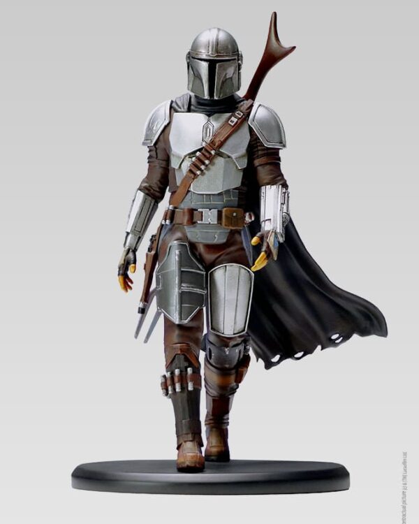 din djarin din djarin mando mandalorian grogu fanart resine fanart resine statue resine figurine statue made in france figurine resine premium