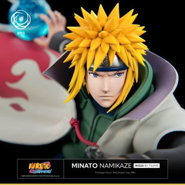 tsume naruto naruto shippuden shippuden ikigai minato namikaze fanart resine fanart resine statue resine figurine figurine manga figurine resine premium