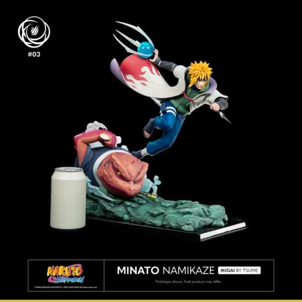tsume naruto naruto shippuden shippuden ikigai minato namikaze fanart resine fanart resine statue resine figurine figurine manga figurine resine premium
