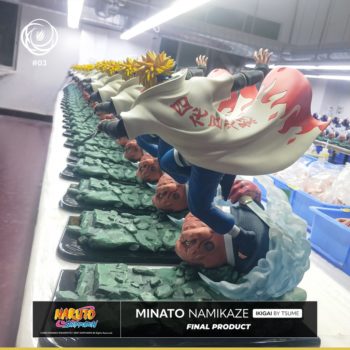 tsume naruto naruto shippuden shippuden ikigai minato namikaze fanart resine fanart resine statue resine figurine figurine manga figurine resine premium