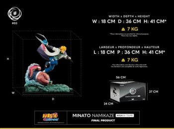 tsume naruto naruto shippuden shippuden ikigai minato namikaze fanart resine fanart resine statue resine figurine figurine manga figurine resine premium