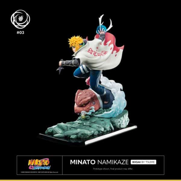 tsume naruto naruto shippuden shippuden ikigai minato namikaze fanart resine fanart resine statue resine figurine figurine manga figurine resine premium