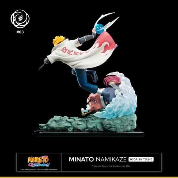 tsume naruto naruto shippuden shippuden ikigai minato namikaze fanart resine fanart resine statue resine figurine figurine manga figurine resine premium