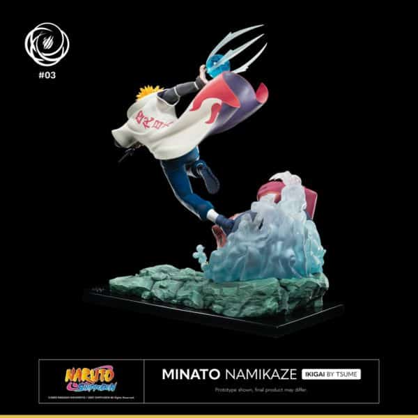 tsume naruto naruto shippuden shippuden ikigai minato namikaze fanart resine fanart resine statue resine figurine figurine manga figurine resine premium
