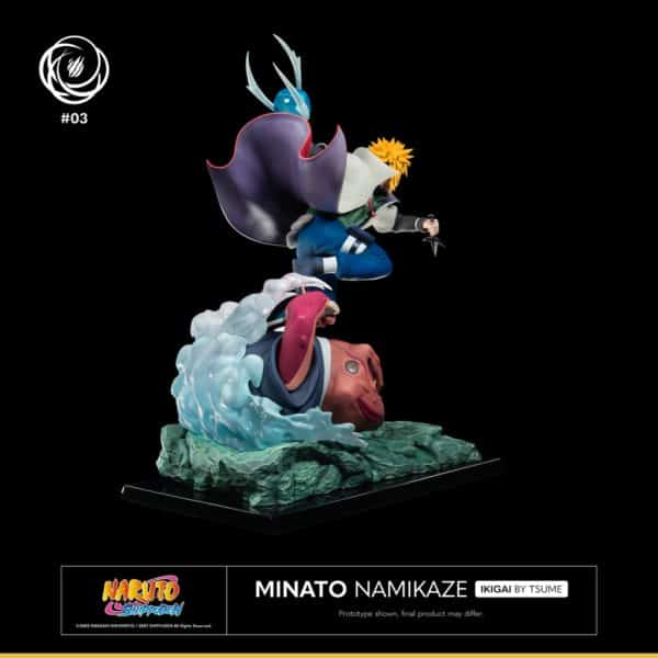 tsume naruto naruto shippuden shippuden ikigai minato namikaze fanart resine fanart resine statue resine figurine figurine manga figurine resine premium