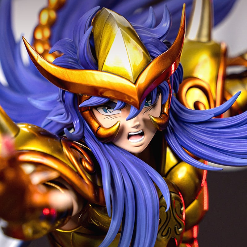 zodiakos zodiakos studio studio milo scorpion scorpio gold saint chevalier d'or chevalier or cloth saint seiya seiya chevalier du zodiac myth cloth fanart resine fanart resine statue resine figurine figurine manga figurine resine premium