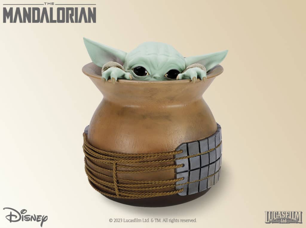 din djarin grogu baby yoda yoda din djarin mando mandalorian grogu fanart resine fanart resine statue resine figurine statue made in france figurine resine premium