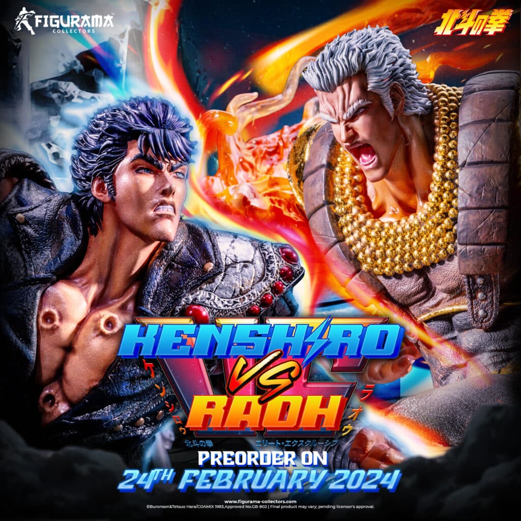 ken kenshiro raoh fist of the north star ken le survivant hokuto no ken figurama collectors figurama collectors fanart resine fanart resine statue resine figurine figurine manga figurine resine premium