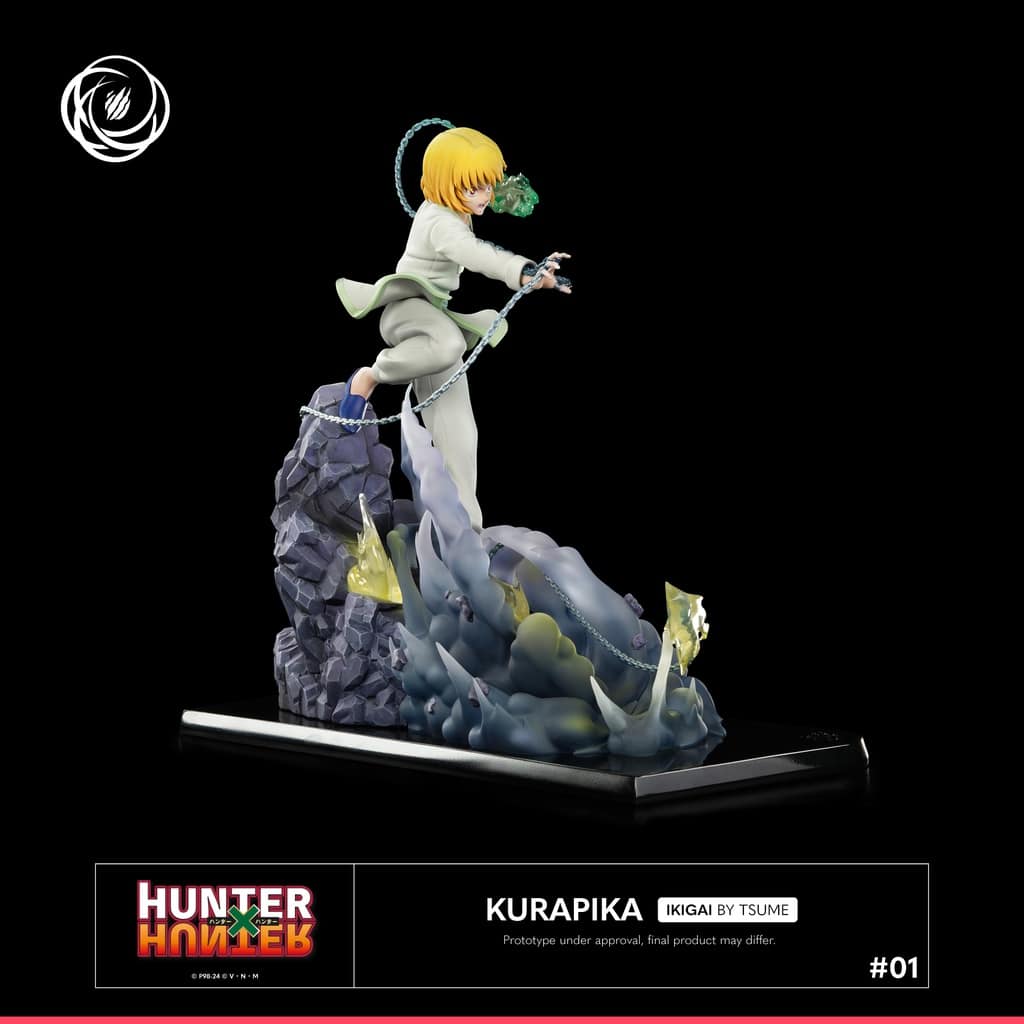 tsume kurapika hunterxhunter hunter x hunter fanart resine fanart resine statue resine figurine figurine manga figurine resine premium